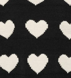 Kids Only Bluse - Strik - KogSus - Black/Heart/Egret
