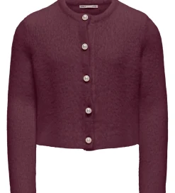 Kids Only Cardigan - Strik - Noos - KogPiumo - Mauve Wine