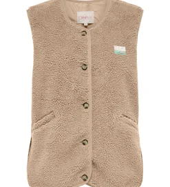 Kids Only Fleecevest - Teddy - KogBaby - Cuban Sand/Vintage Badg