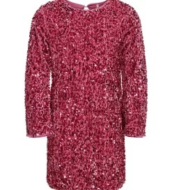 Kids Only Kjole - KogConfidence - Rose Wine m. Palietter