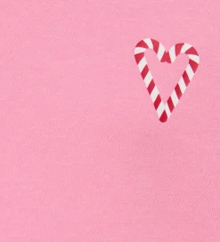 Kids Only Sweatshirt - KogZenja - Sachet Pink/Holly Jolly