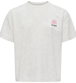 Kids Only T-Shirt - Noos - KogBillie - Light Grey Melange/Collag