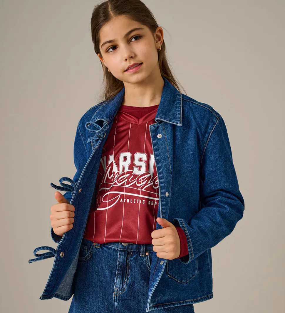 Kids Only T-shirt - Sporty - KogJuno - Cabernet/League