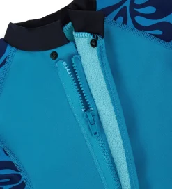 Konfidence Badeheldragt - Splashy - UV50+ - Navy/Cyan