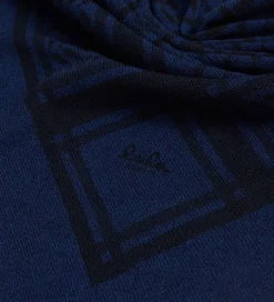 Lala Berlin Tørklæde - Triangle Trinity M - 162x85 - Inchiostro