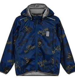 LEGO® Batman Softshelljakke - LWScout 201 - Mørkeblå m. Print