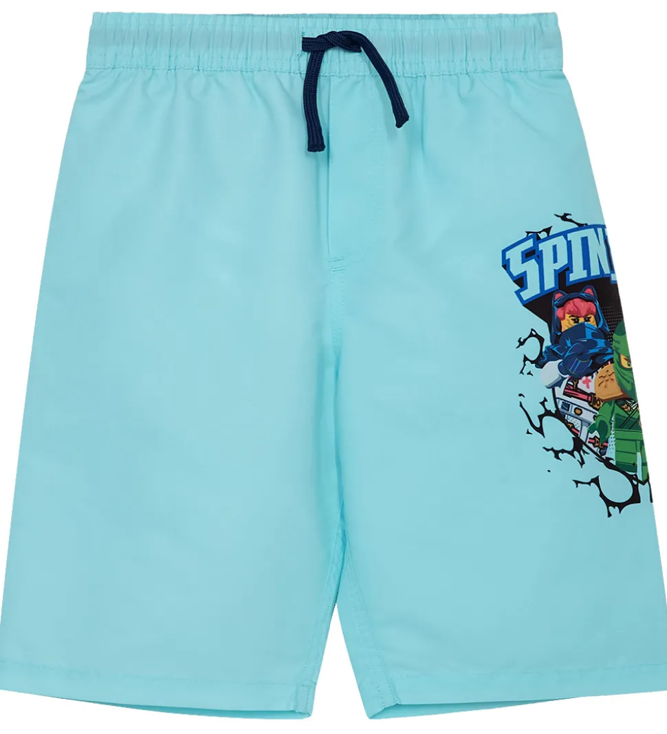 LEGO® Ninjago Badeshorts - LwAgan 302 - UV40+ - Mint m. Print