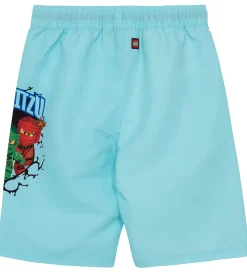 LEGO® Ninjago Badeshorts - LwAgan 302 - UV40+ - Mint m. Print