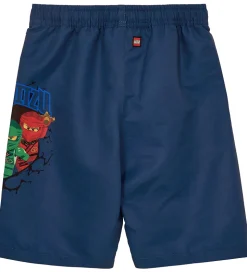 LEGO® Ninjago Badeshorts - LwAgan 302 - UV40+ - Mørkeblå m. Prin