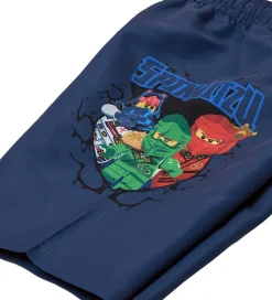LEGO® Ninjago Badeshorts - LwAgan 302 - UV40+ - Mørkeblå m. Prin