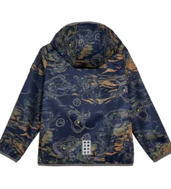 LEGO® Ninjago Softshelljakke - LWSaku 200 - Dark Navy m. Print