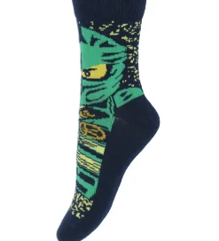 LEGO® Ninjago Strømper - 5-pak - LwaGan - Blå/Grøn