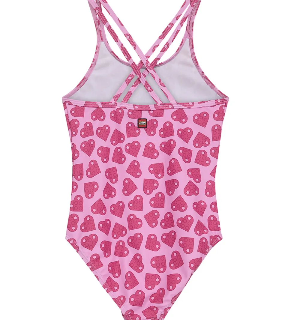 LEGO® Wear Badedragt - LwAva 300 - Pink m. Print