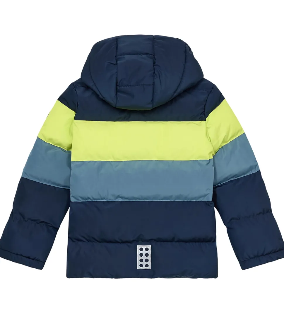 LEGO® Wear Dynejakke - LWJipe 705 - Navy/Blå/Gul