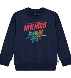 LEGO® Wear Ninjago Sweatshirt - LwSaku - Mørkeblå