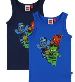 LEGO® Wear Ninjago Undertrøjer - 2-pak - LwaGan - Blå