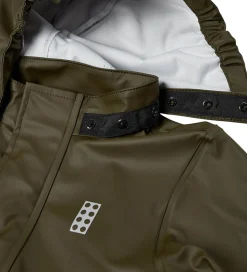 LEGO® Wear Regntøj m. Seler - PU - LWJivan 200 - Dark Khaki
