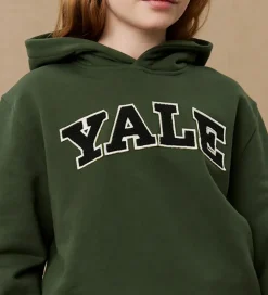 Les Deux Hættetrøje - Yale - Grøn/Sort