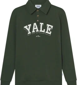 Les Deux Sweatshirt - Polo - Yale - Grøn/Ivory