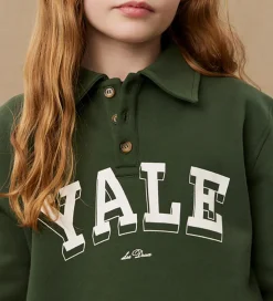 Les Deux Sweatshirt - Polo - Yale - Grøn/Ivory