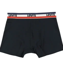 Levis Boxershorts - 3-pak - Rød/Sort/Grøn
