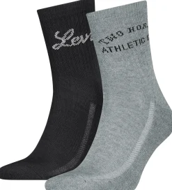 Levis Strømper - 2-pak - Sort/Grå