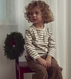 Lil' Atelier Bluse - NmmLimia - Turtledove/ Sephia Tint