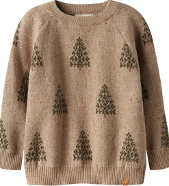 Lil' Atelier Bluse - Strik - NmnGalto - Oxford Tan