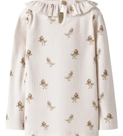 Lil' Atelier Bluser - Rib - NbfLavo - Almost Mauve/Goose