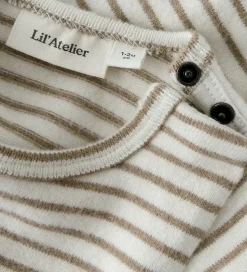 Lil Atelier Body - Strik - NbmThoro - Turtledove/Sepia Tint