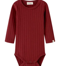 Lil' Atelier Body l/æ - Rib - NbfRita - Red Dahlia