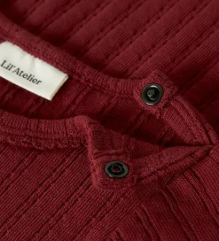 Lil' Atelier Body l/æ - Rib - NbfRita - Red Dahlia