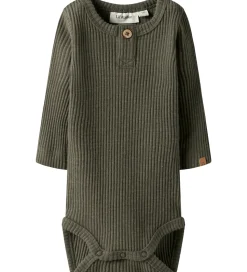 Lil' Atelier Body L/Æ - Rib - NbmRajo - Sea Turtle