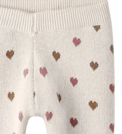 Lil Atelier Bukser - Strik - NbfSaran - Turtledove/Sepia Tint