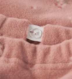 Lil' Atelier Fleecesæt - NmfLaspektra - Misty Rose m. Blomster