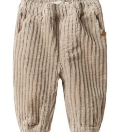 Lil Atelier Fløjlsbukser - NbmRaul - Loose - Oxford Tan
