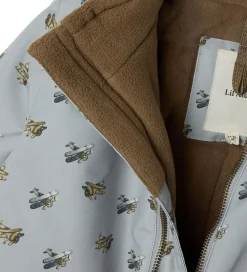 Lil' Atelier Flyverdragt - NmmLasnow10 - Ultimate Grey/Airplanes