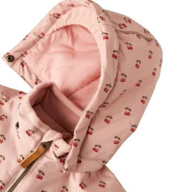 Lil' Atelier Flyverdragt - NmfLasnow10 - AOP - Misty Rose/Cherry