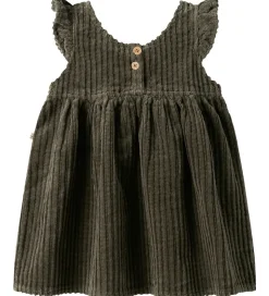 Lil Atelier Kjole - Fløjl - NmfRaul - Sea Turtle