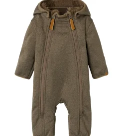 Lil' Atelier Køredragt - NbnLoro - Shitake/Melange