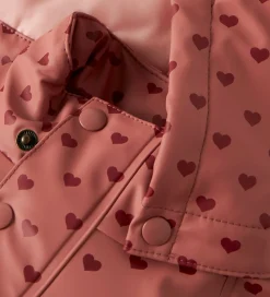 Lil' Atelier Regntøj m. Seler/Vattering - PU - NmfLadry10 - With