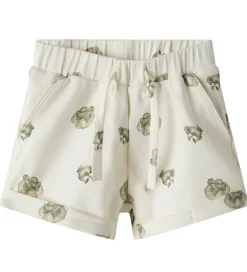 Lil' Atelier Shorts - NbmGayo - Coconut Milk/Frog