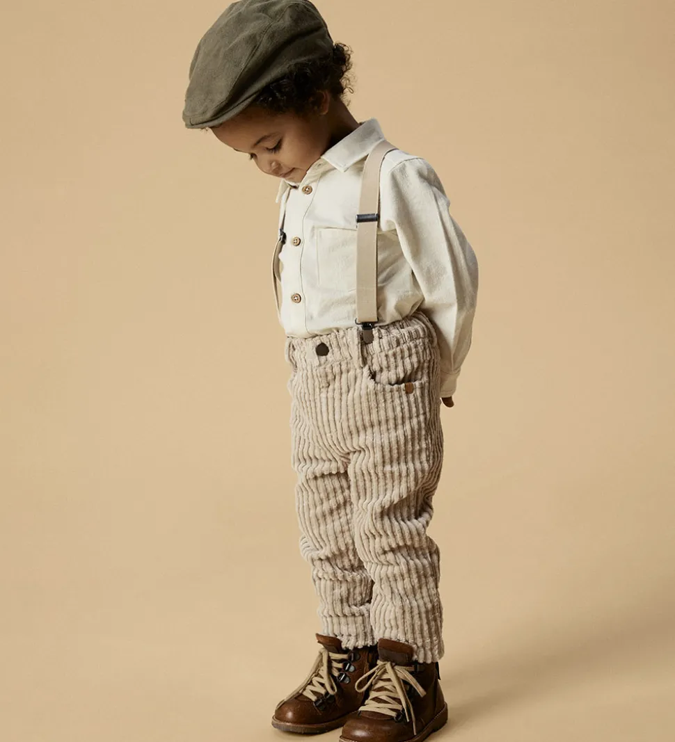 Lil' Atelier Skjorte - NmmHadam - Turtledove