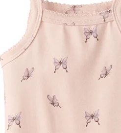 Lil' Atelier Sommerdragt - NbfGayo - Peach Blush/Butterfly