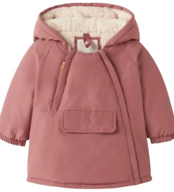 Lil' Atelier Vinterjakke - NbfLasnow05 - Withered Rose