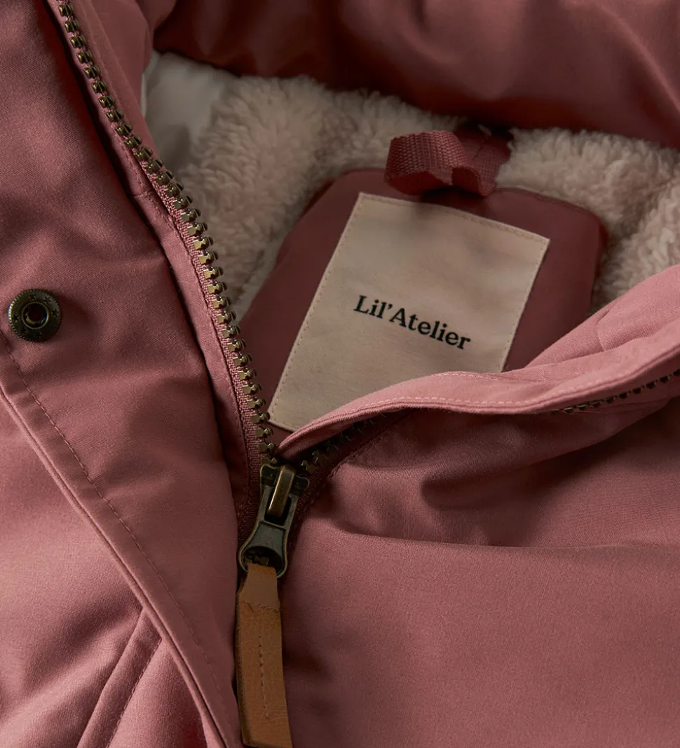 Lil' Atelier Vinterjakke - NmfLasnow05 - Withered Rose