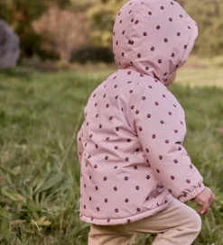 Lil' Atelier Vinterjakke - NbfLasnow05 - Misty Rose/Ladybug