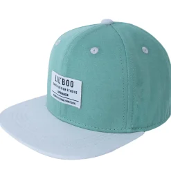 Lil' Boo Copenhagen Kasket - Organic Block Snapback - Grøn
