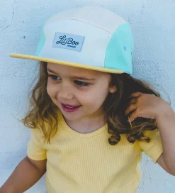 Lil' Boo Copenhagen Kasket - Block Summer 5 - Peach/Yellow/White