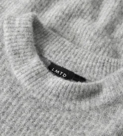 LMTD Bluse - Strik - Noos - NlmKleave - Light Grey Melange